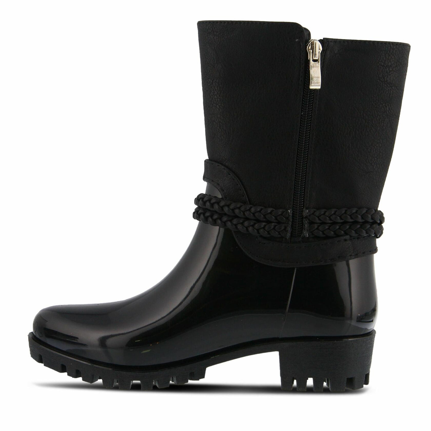 Spring Step Women's Glover Rain Boot, Black, 39 M EU Medium EU (US 8.5 US)