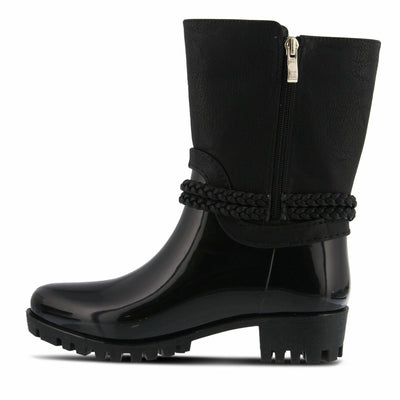 Spring Step Women's Glover Rain Boot, Black, 39 M EU Medium EU (US 8.5 US)