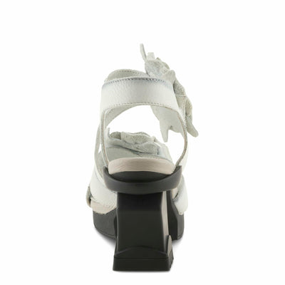 L'Artiste by Spring Step Women's Shelly Sandal, Light Grey, 9.5-10