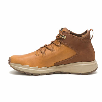 Cat Footwear Men's Stratify Waterproof Fashion Boot, Danish Brown, 7.5