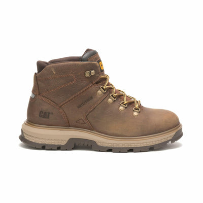 Cat Footwear Men's Exposition Hiker Wp Construction Boot, Pyramid, 10 Wide