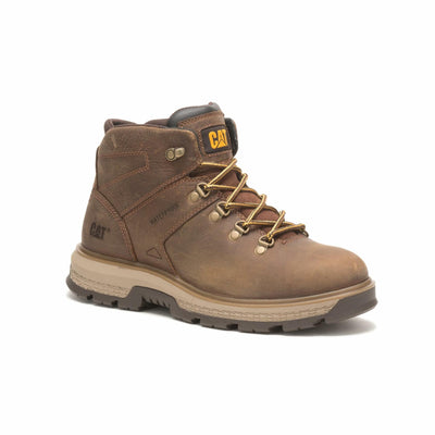 Cat Footwear Men's Exposition Hiker Wp Construction Boot, Pyramid, 10 Wide