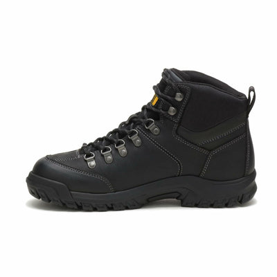 Cat Footwear Men's Threshold Waterproof Soft Toe Work Boot, Black, 7 Wide