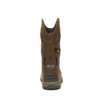 CAT Footwear Men's Excavator Superlite Pull On Waterproof Composite Toe Construction Boot, Pyramid, 13 Wide