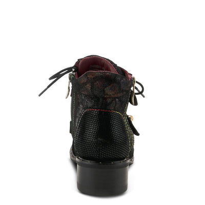Spring Step L'Artiste Women's Chrissy Bootie Black Multi EU 39 / US 8.5