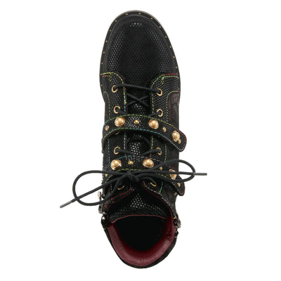 Spring Step L'Artiste Women's Chrissy Bootie Black Multi EU 40 / US 9