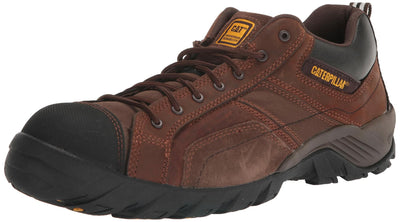 Cat Footwear Men's Argon CT Construction Shoe, Dark Brown, 14 Wide