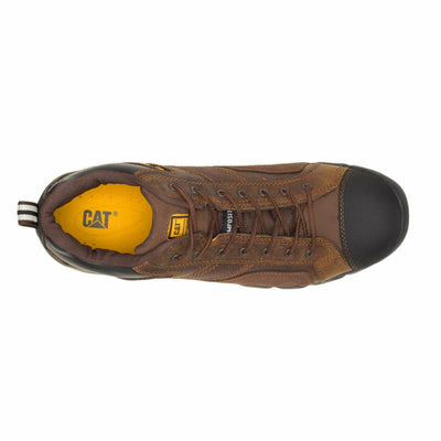 Cat Footwear Men's Argon Composite Toe Construction Shoe, Dark Brown, 15 W US