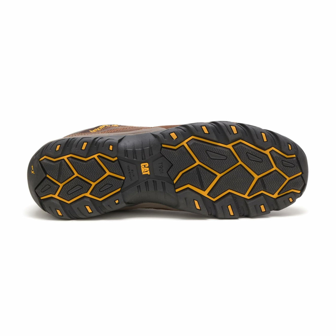 Cat Footwear Men's Argon CT Construction Shoe, Dark Brown, 14 Wide