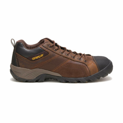 Cat Footwear Men's Argon CT Construction Shoe, Dark Brown, 14 Wide