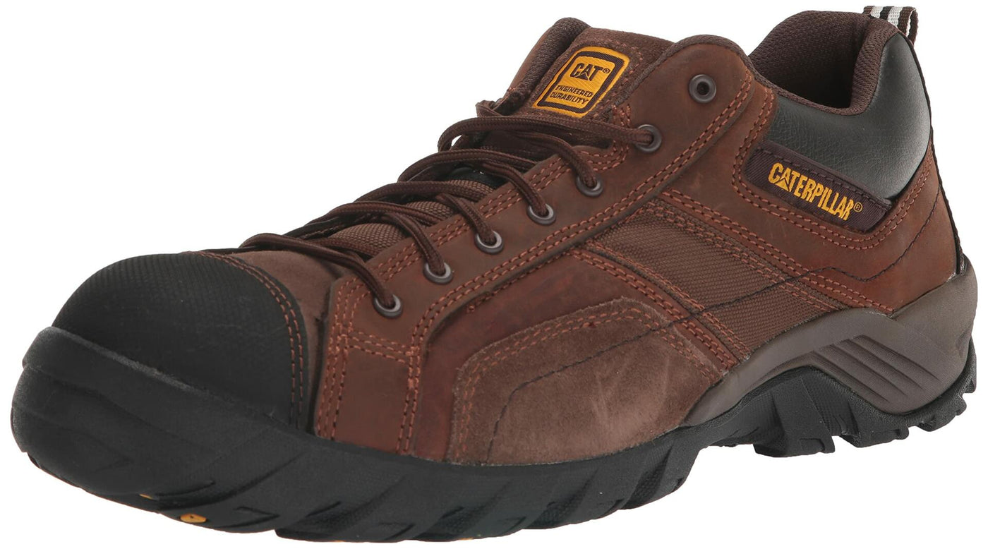 Cat Footwear Men's Argon CT Construction Shoe, Dark Brown, 6