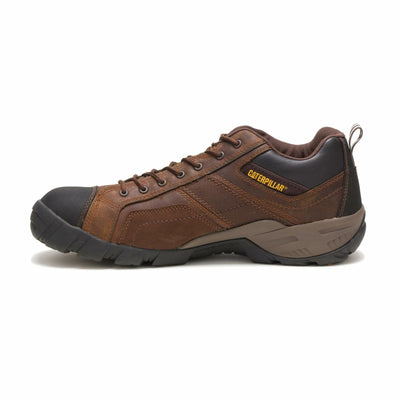 Cat Footwear Men's Argon CT Construction Shoe, Dark Brown, 16