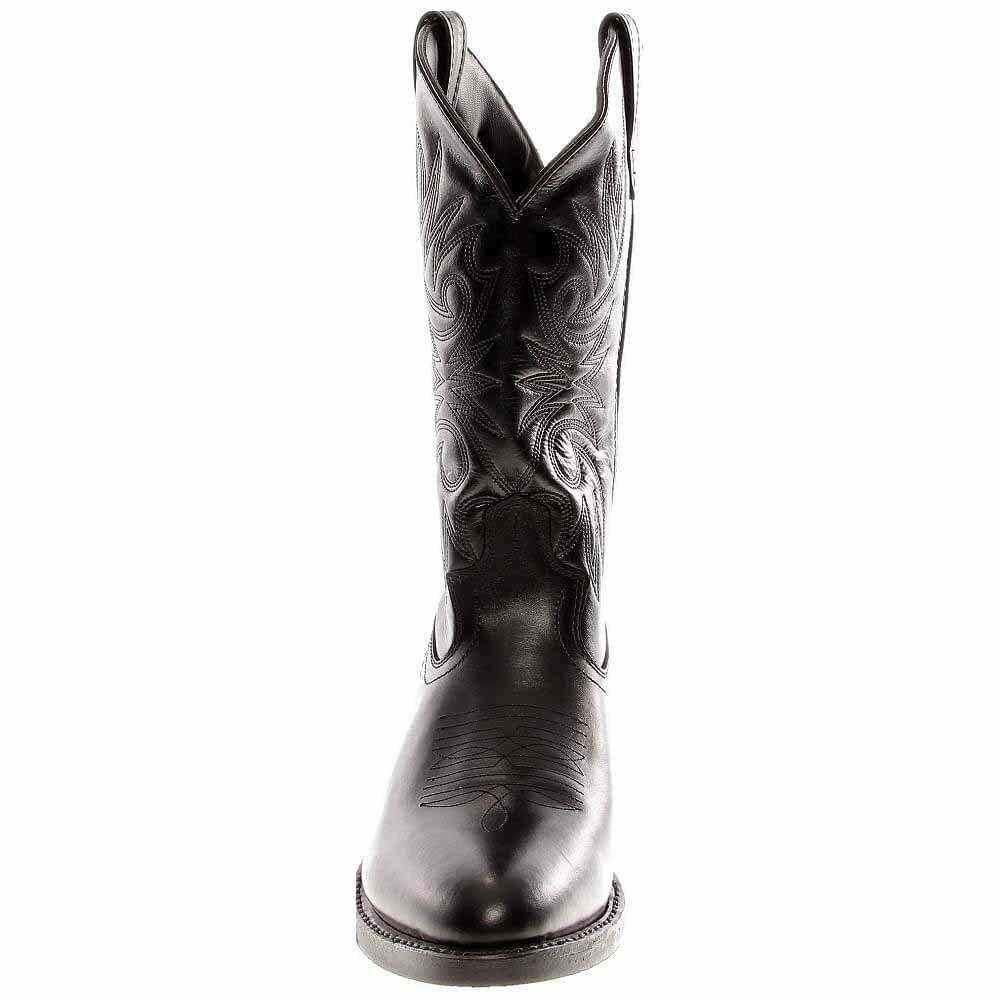 Laredo Mens Paris Round Toe Casual Boots Mid Calf - Black - Size 10 D_M