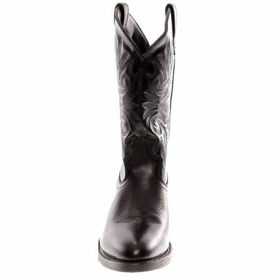 Laredo Mens Paris Round Toe Casual Boots Mid Calf - Black - Size 10 D_M