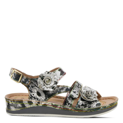 Spring Step L'Artiste Women's Joelina-Dazi Ankle Strap Sandal Grey Multi EU 40 / US 9