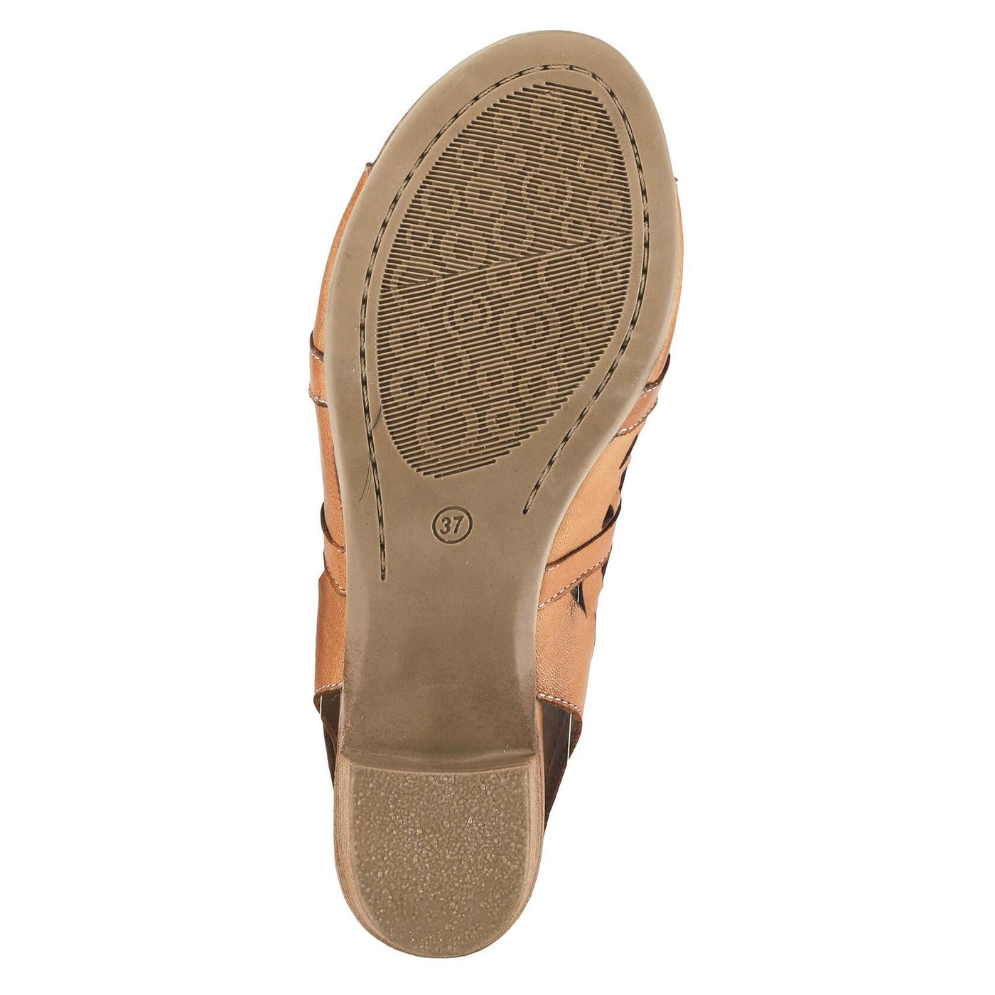 Spring Step Women's Style Dorotha Brown Euro Size 41 Leather Sandal