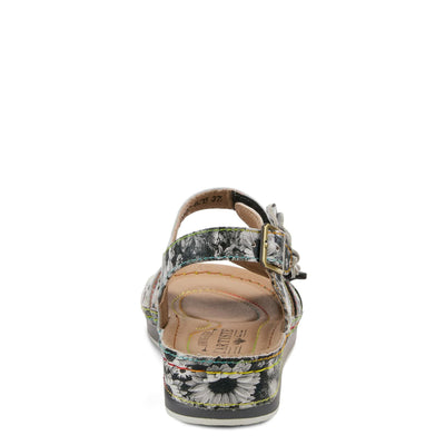 Spring Step L'Artiste Women's Joelina-Dazi Ankle Strap Sandal Grey Multi EU 40 / US 9