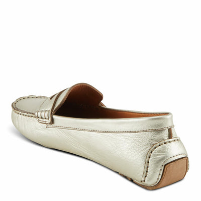 Spring Step Women's Audette Shoes, Silver, 6.5-7