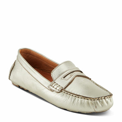 Spring Step Women's Audette Shoes, Silver, 6.5-7