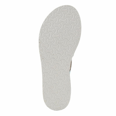 L'Artiste by Spring Step Women's Maryse Sandal, White Multi, 8.5