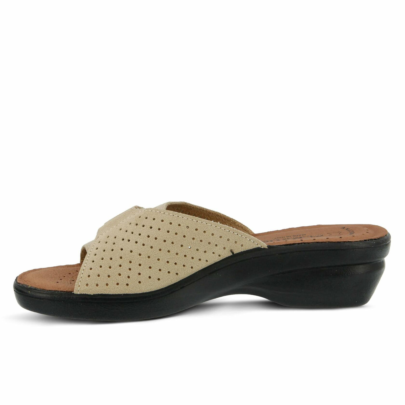 Flexus by Spring Step Women's KEA Slide Sandal, Black, 10.5-11