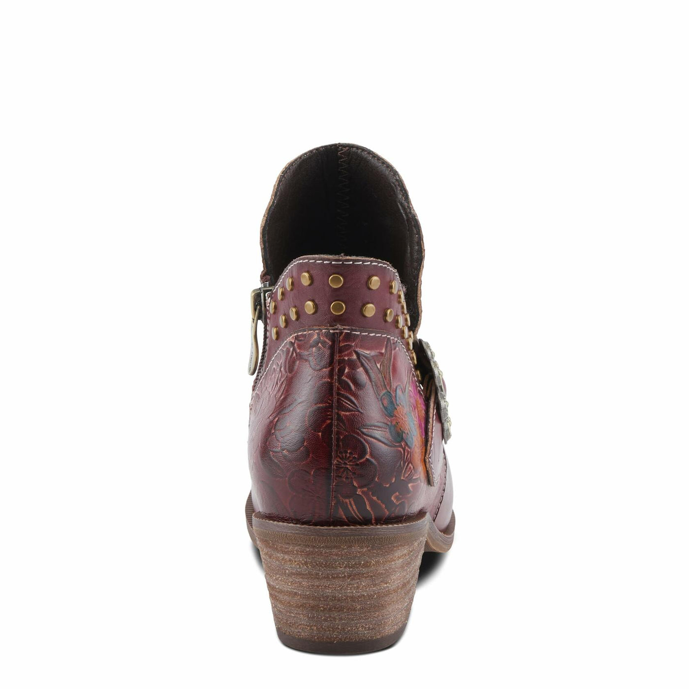 L'Artiste by Spring Step Women's Daintylady Western Boot, Bordeaux Multi, 8.5