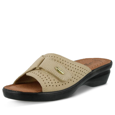 Flexus by Spring Step Women's KEA Slide Sandal, Black, 10.5-11