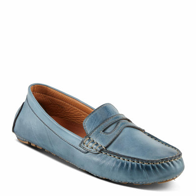 Spring Step Women's Audette Shoes, Blue, 8.5
