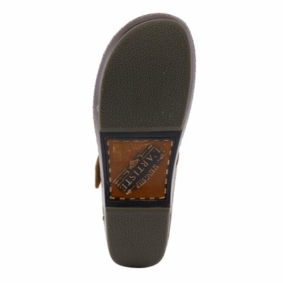 L'Artiste by Spring Step Women's Flochino Clog, Tan Multi, 6
