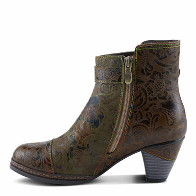 L'Artiste by Spring Step Women's Antilles Olive Green 9 Medium