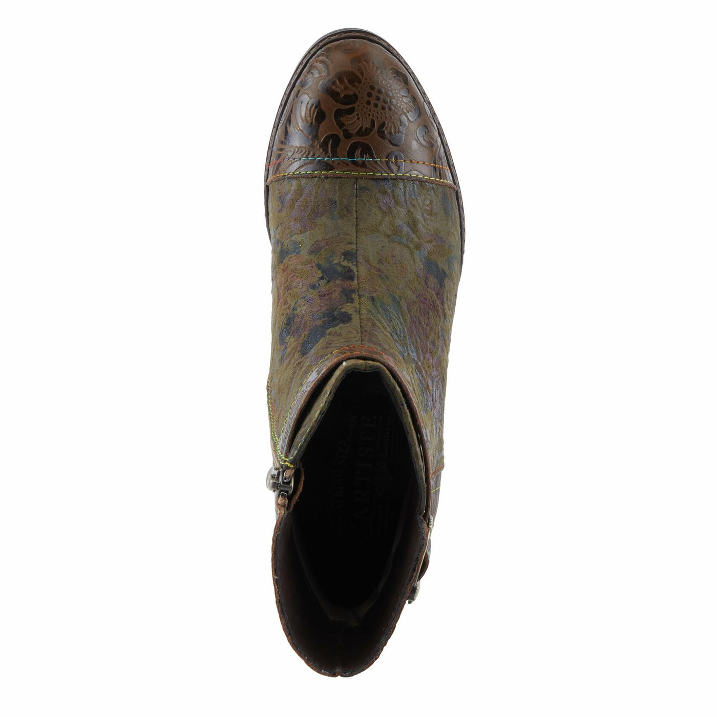 L'Artiste by Spring Step Women's Antilles Olive Green 9 Medium