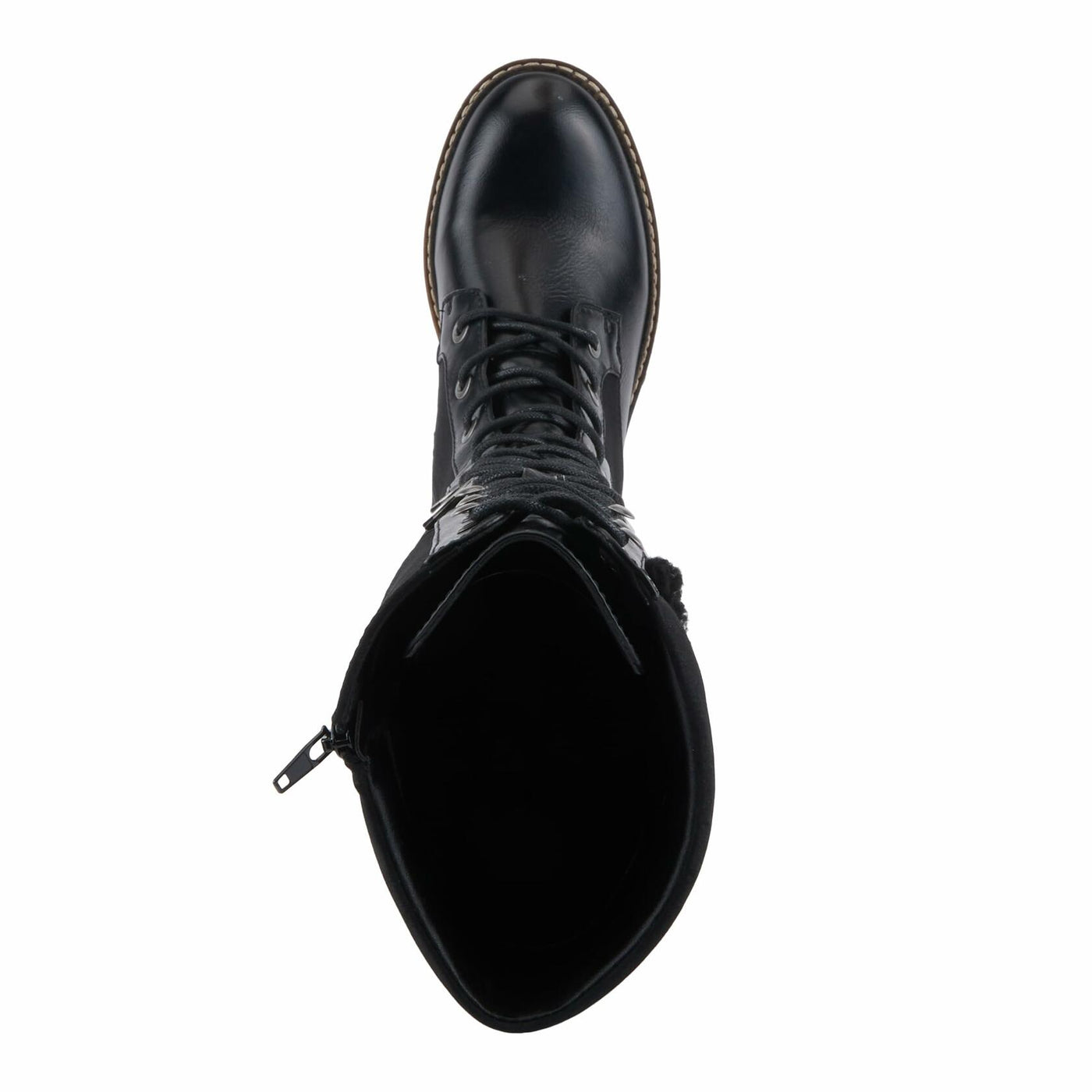 PATRIZIA Women's ALGERON Tall Boots with Sleek Design, Decorative Details, and Comfortable Fit Black EU 36 / US 5.5-6