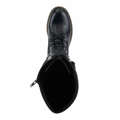 PATRIZIA Women's ALGERON Tall Boots with Sleek Design, Decorative Details, and Comfortable Fit Black EU 36 / US 5.5-6
