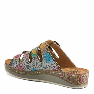 L'Artiste by Spring Step Women's Bellini Grey Multi EU 39 (US Women's 8.5) Medium