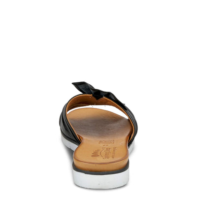 Spring Step Women's Lavona Slide Sandal Black EU 38 / US 7.5-8