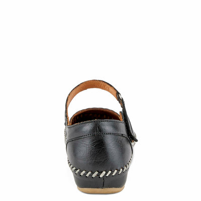 Spring Step Women's Wallania Mary-Jane Sandal Black EU 38 / US 7.5-8