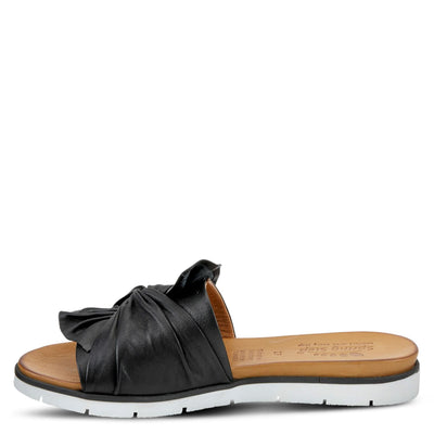 Spring Step Women's Lavona Slide Sandal Black EU 41 / US 9.5-10