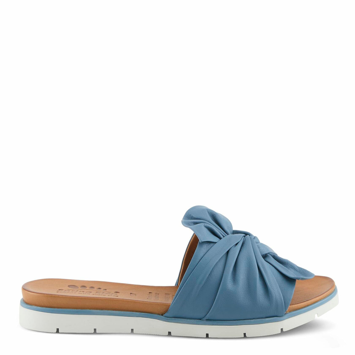 Spring Step Women's Lavona Sandal, Blue, 6.5-7