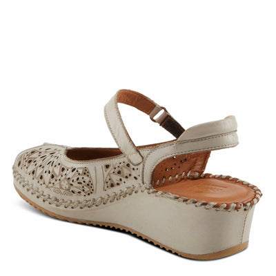 Spring Step Women's Santonio Sandal, Light Grey, 8.5