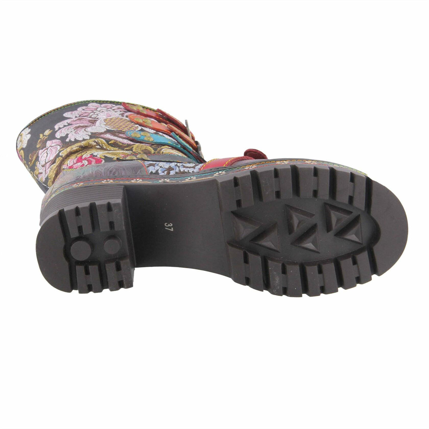 L'Artiste by Spring Step Brazen Black Multi Shoe US 11.5-12