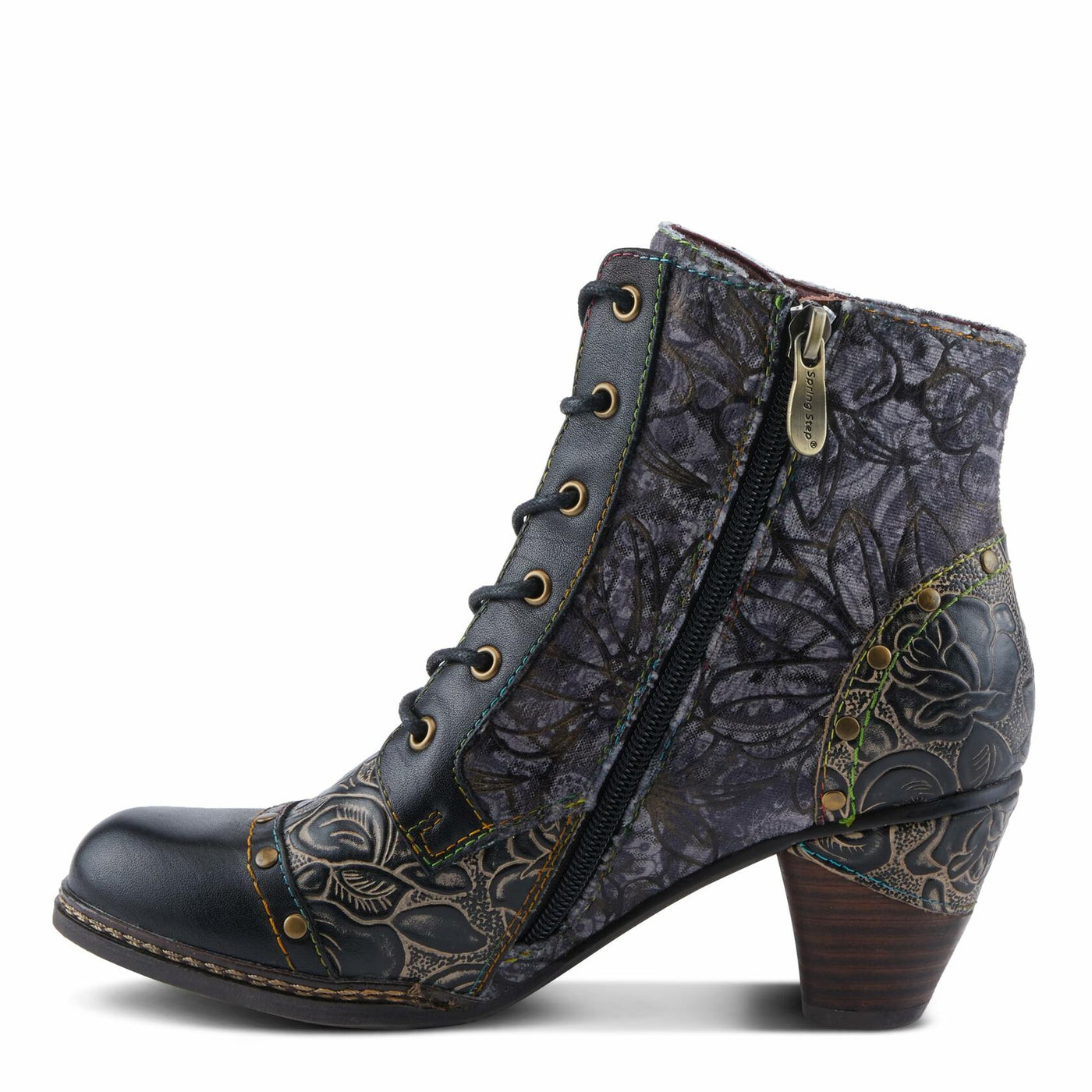 L'Artiste by Spring Step Women's Avyanna Black Multi 8 Medium