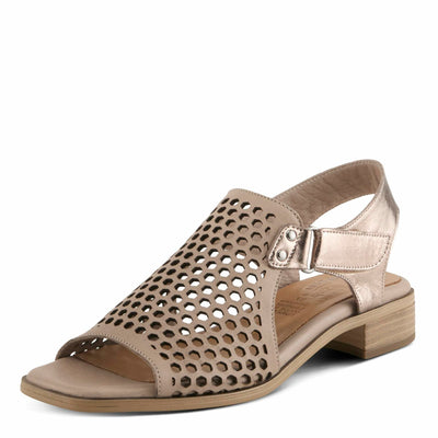 Spring Step Women's Gosset Sandal, Stone Multi, 9