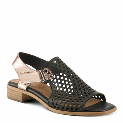 Spring Step Women's Gosset Sandal, Black Multi, 9