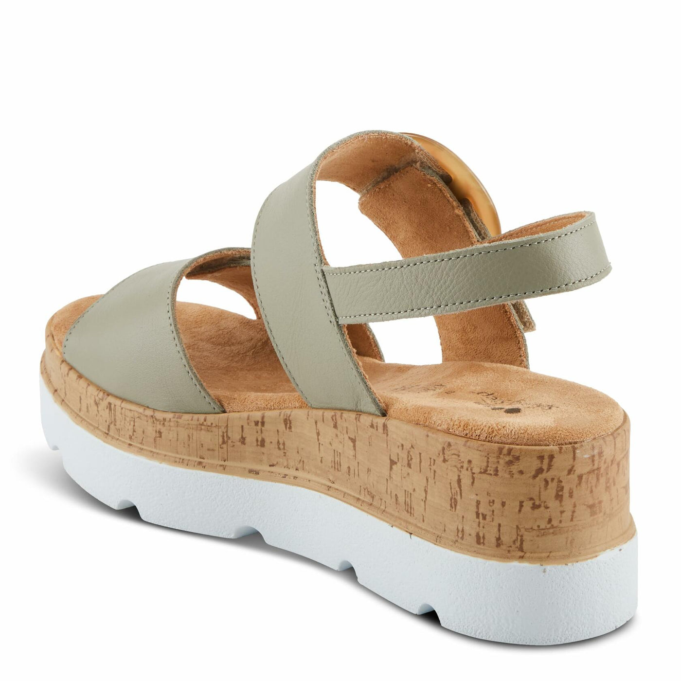 Spring Step Women's Abarah Sandal, Sage Green, 5.5