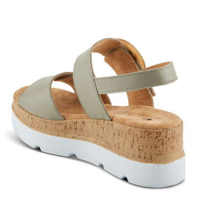 Spring Step Women's Abarah Sandal, Sage Green, 5.5