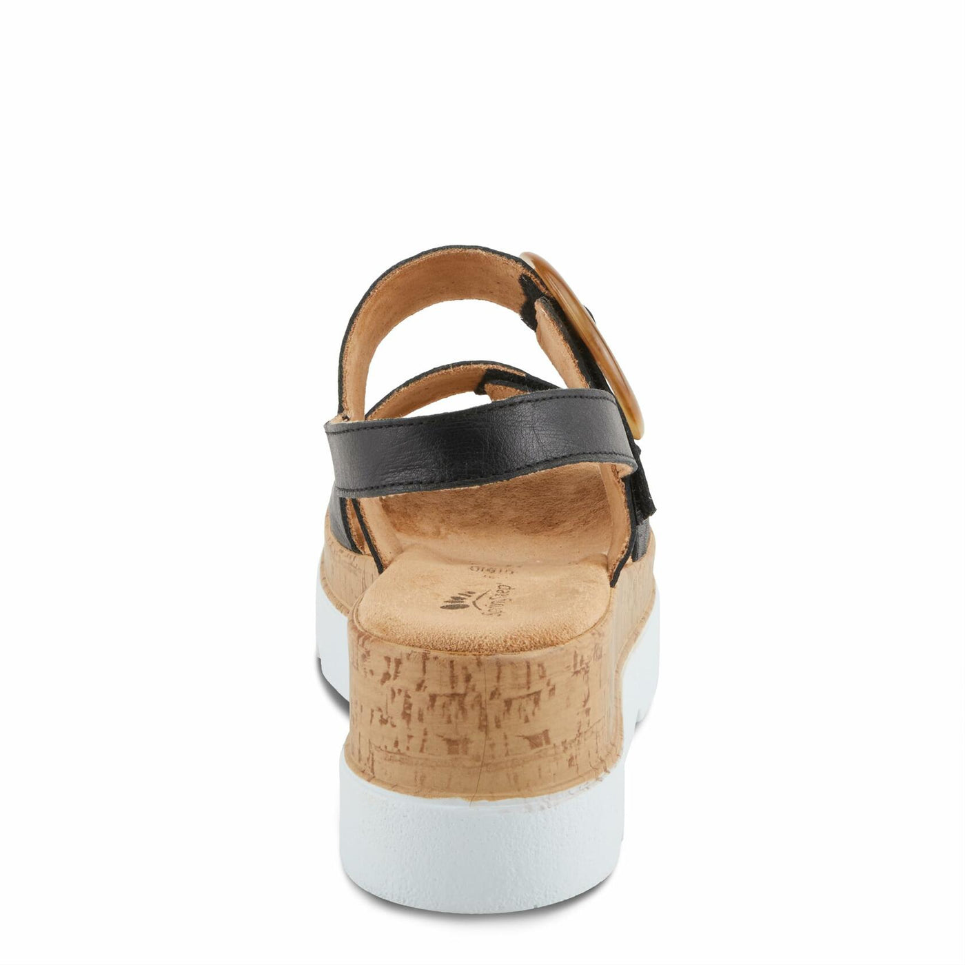 Spring Step Women's Abarah Sandal, Black, 6.5
