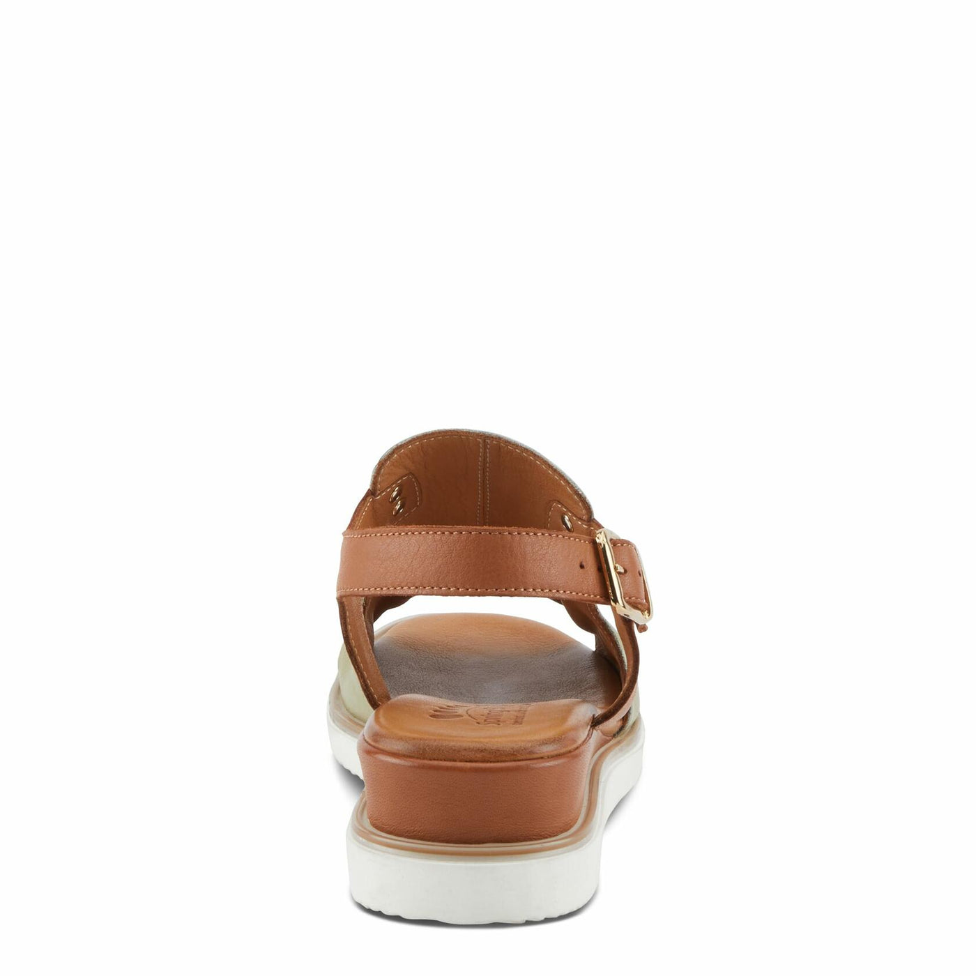 Spring Step Women's Locals Sandal, Olive Multi, 9