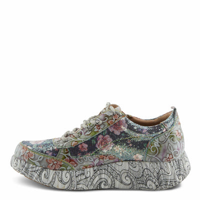 L'Artiste by Spring Step Women's Motion Sneaker, Grey Multi, 8.5