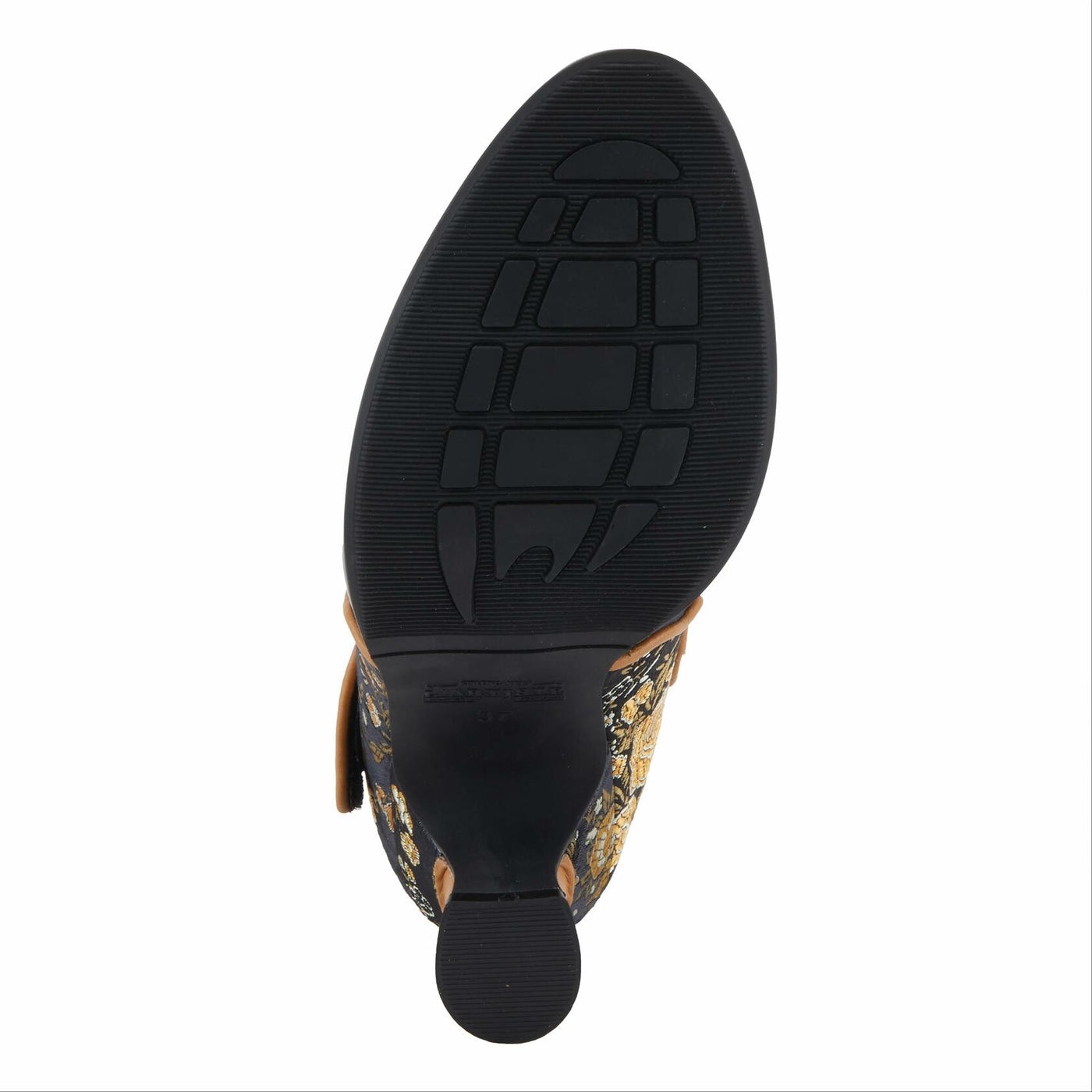 L'Artiste by Spring Step Women's Adodora Black Multi 11 Medium