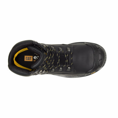 Cat Footwear Men's Excavatorxl 6" Wp Ct Construction Boot, Dark Brown, 7 Wide